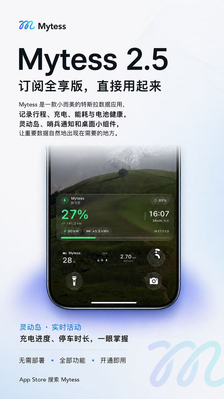 Mytess 灵动岛与实时活动